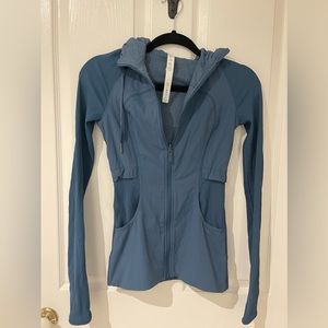 Lululemon XS dance studio jacket rib sleeve - reversible
